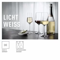 LICHTWEISS JULIE WEIßWEINGLAS-SET #1 VON NADINE NIGGEMEIER 29 LICHTWEISS JULIE WEIßWEINGLAS-SET #1 VON NADINE NIGGEMEIER -Pokalserie 57ebd48214c4085311dc07a7a625c860