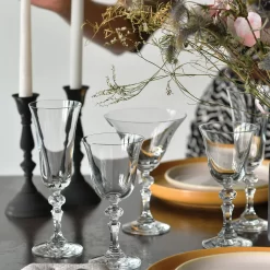 KROSNO Krista Kleine Rotweingläser, 6er-Set, 220 Ml -Pokalserie 5af596c754430d3d16f335e0dbf8b7a1