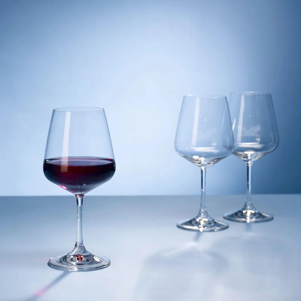 Villeroy & Boch Rotweinglas Set Ovid Klar, 4 Tlg. 8 Villeroy & Boch Rotweinglas Set Ovid Klar, 4 Tlg. – Bild 6