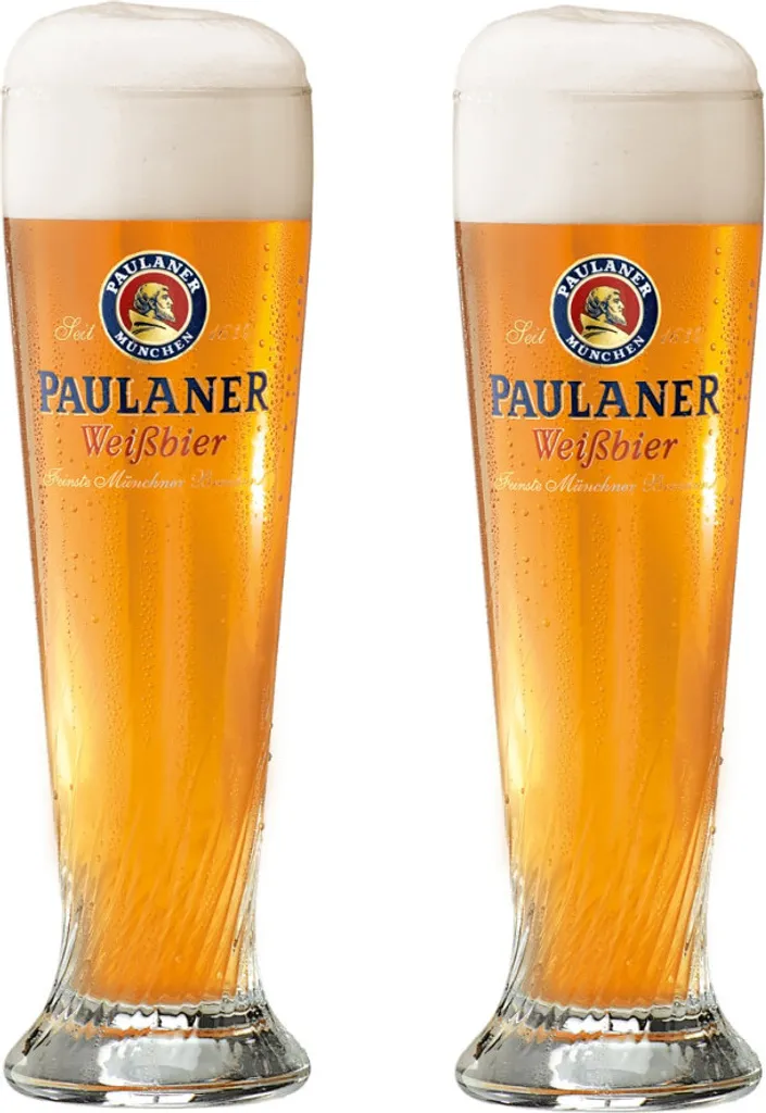 6x Paulaner Weizenbierglas 0,5L 3 6x Paulaner Weizenbierglas 0,5L
