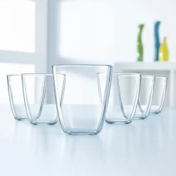 Luminarc ARC H5663 Concepto Trinkglas, Wasserglas, Saftglas, 310ml, Glas, Transparent, 6 Stück -Pokalserie 5fe674fffc19e3a92924107dfe228f29