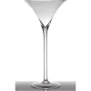XL Martiniglas, Dekoglas Auf Fuß H. 40cm D. 19,5cm Transparent Hakbijl -Pokalserie 6397619930c1e8ccc743403656574710