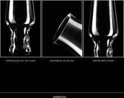 KROSNO Splendour IPA Biergläser, 6er-Set, 400 Ml -Pokalserie 647c649805bbdafd766342d68c06945b