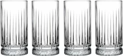 Pasabahce ELYSIA 520125 Wassergläser Lang 280ml 4er Set -Pokalserie 693021775286e4ad6ba7ecdb8a29c0ac