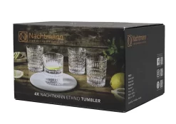 Nachtmann Whiskeybecher Ethno 294ml 4er Set -Pokalserie 6ad7d4222ae84d1c9b93ae8e61565743