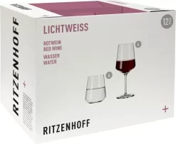 Lichtweiss Julie Rotwein- Und Wasserglas-Set #2 Von Nadine Niggemeier -Pokalserie 6d9540bfb62a895d8663b40cca722751