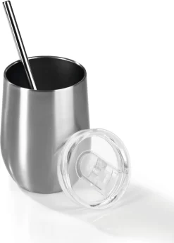 GOURMETmaxx Getränkebecher Inkl. Trinkhalm - 2er-Set -Pokalserie 7085c3446a17da5e9b9244639e4b5727