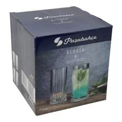 Pasabahce ELYSIA 520125 Wassergläser Lang 280ml 4er Set -Pokalserie 70932d22dea9c88a99dbcf0f46765b5f