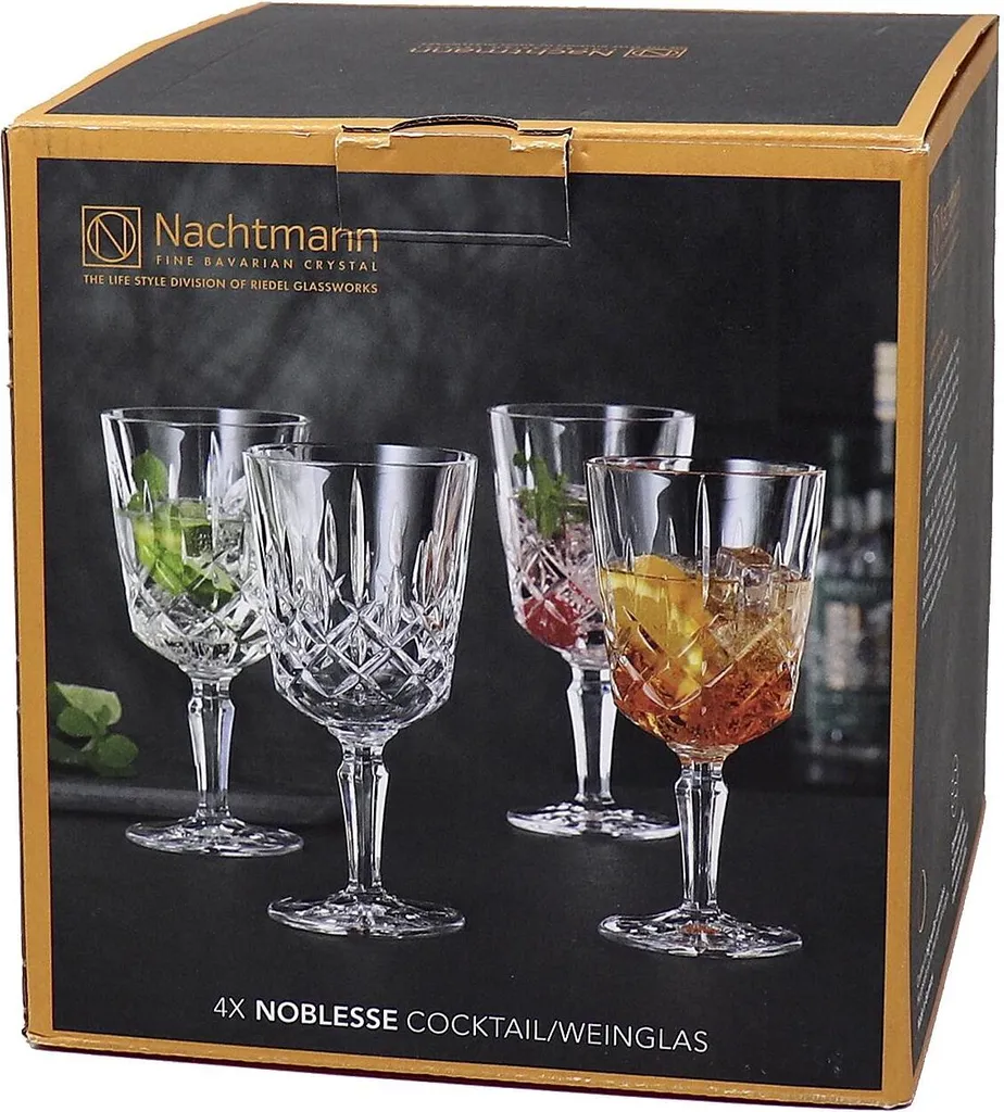 NACHTMANN Cocktail/Weinglas Noblesse 355ml 4er Set 1 Stck. 801366 (EKB) 7 NACHTMANN Cocktail/Weinglas Noblesse 355ml 4er Set 1 Stck. 801366 (EKB) – Bild 5