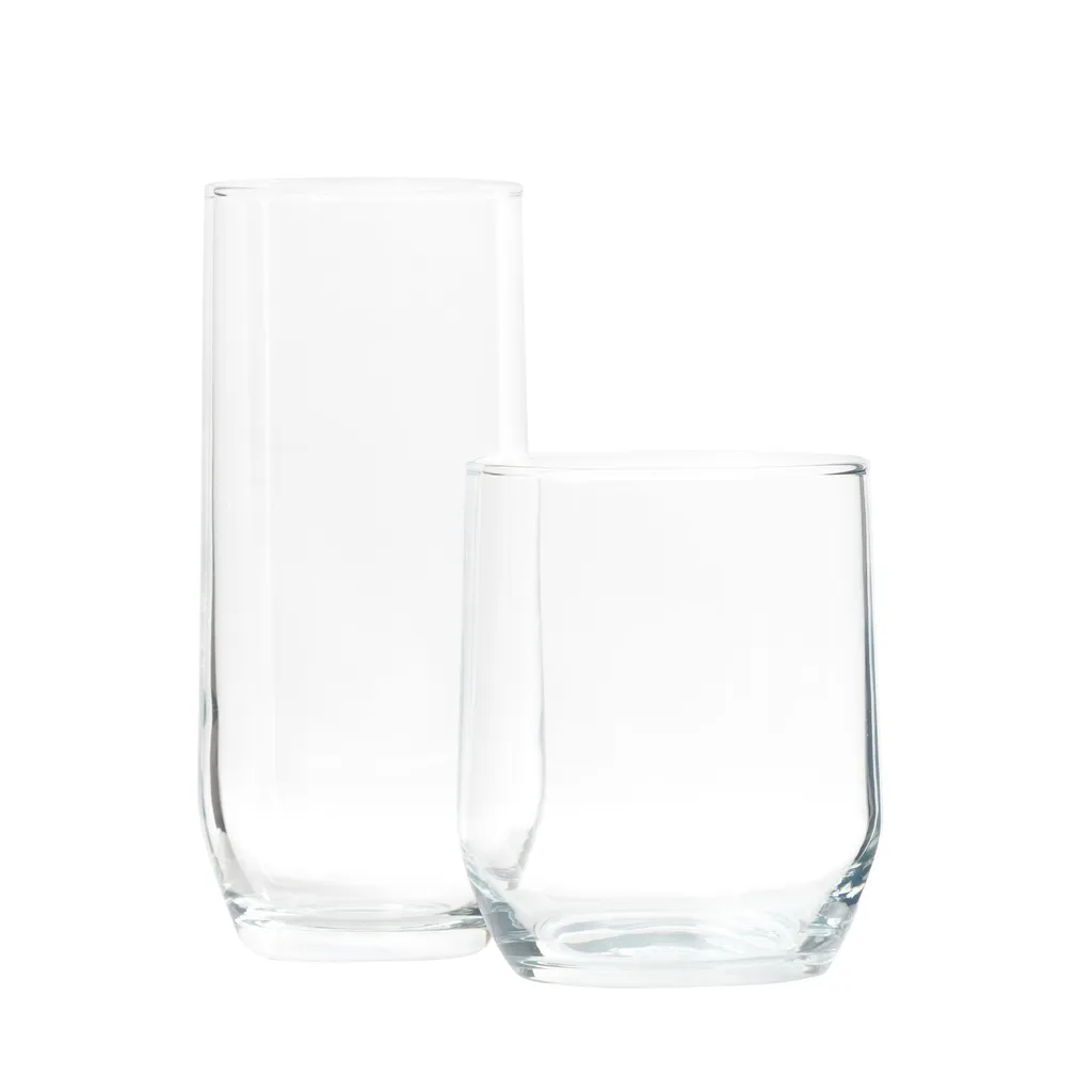 12tlg Gläserset Bella 6x Wasser Trink-Becher 6x Long-Drink Partygläser 310ml Tumbler Glas Gastro 5 12tlg Gläserset Bella 6x Wasser Trink-Becher 6x Long-Drink Partygläser 310ml Tumbler Glas Gastro – Bild 3