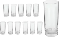 12er Set Longdrinkglas Gala 280 Ml Wasserglas Tumbler