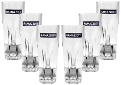 Ramazzotti Rastal Glas Gläserset - 6x Gläser 2/4cl Geeicht