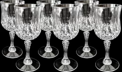 6er Set Kunststoff Weingläser Kristalleffekt 200ml / Ø7x16,5cm -Pokalserie 7ca5c9f002323ddd3eb74f6c80c5cb3f