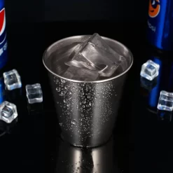 12 Stück Schnapsbecher 70ml Edelstahl Schnapsglas Edelstahlbecher Pinnchen Shot Gläser Becher -Pokalserie 7d8be92eba57e0c9e4fd5e0f98f669d0