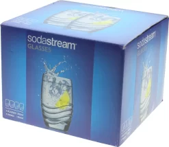 Sodastream Trinkglas 4er-Pack, Passend Zu Sodastream-Glaskaraffen -Pokalserie 818dcb4b187e25bbbe0443e5f87b8a73
