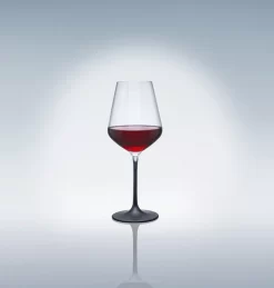 Villeroy & Boch Rotweinkelch, Manufacture Rock Klar,schwarz, 4 Tlg. -Pokalserie 83b26d3b8fb3461b9715ef5449ccddbd