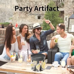 Schnapsglasspender, Schnapsglas-Spender, Shot Glas Dispenser Für Flüssigkeit/Getränke/Cocktail/Bier, Spirituosen Spender Für Cocktail-Party Barparty, Freunde Versammeln Sich -Pokalserie 8514c71916592d0c6d4990f7c9e692b5