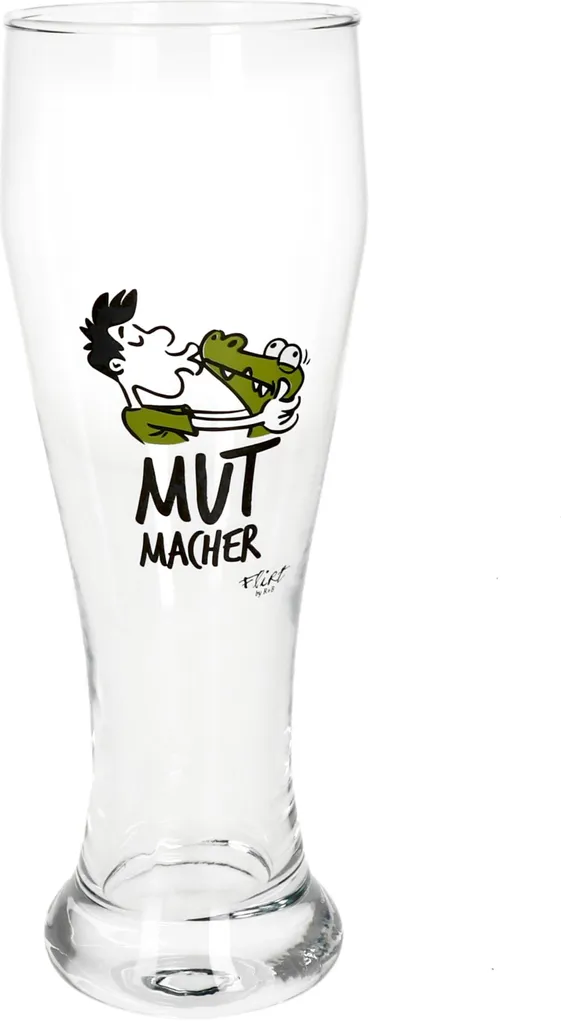 2x Weizenbiergläser Mutmacher Kampftrinker Weißbierglas 0,5L 4 2x Weizenbiergläser Mutmacher Kampftrinker Weißbierglas 0,5L – Bild 2