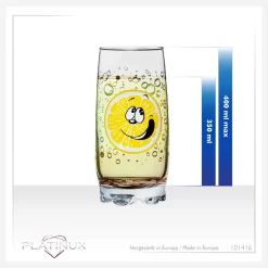 Trinkgläser Mit Lustigen Fruchtgesichtern 350ml (max. 400ml) Set 6 Teilig Aus Glas Bunt 11 Trinkgläser Mit Lustigen Fruchtgesichtern 350ml (max. 400ml) Set 6 Teilig Aus Glas Bunt -Pokalserie 885d6fe7f302956b8f3e8ef94fa8aa85