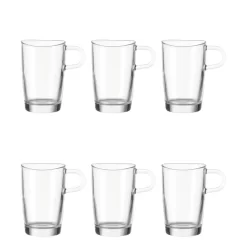 Leonardo Loop Latte Macchiato Becher, 6er Set, Kaffeetasse, Tasse, Glas, 250 Ml, 86576 5 Leonardo Loop Latte Macchiato Becher, 6er Set, Kaffeetasse, Tasse, Glas, 250 Ml, 86576 -Pokalserie 88dccbead030f8fefabcc65503b7f6a4