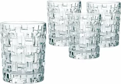 Nachtmann Whiskybecher Bossa Nova 330ml, Klar (4er Pack) -Pokalserie 890d99cb32aeea338c7f28b49a278fda