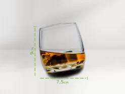 6 X Bar Rocking Whisky Glas Whiskey Trinkglas Gläser - Runder Boden 200 Ml -Pokalserie 89a9cdac13cf5a907a1976ca1f331b77