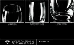 Krosno Elite Highball Glas Longdrink 360ml 6er -Pokalserie 8b20a5431d6601e6c132b513b7657adc