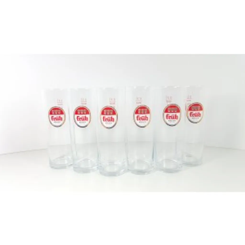 Früh Kölsch Gläser-Set - 6x Früh Kölsch Gläser Biergläser 0,3L 4 Früh Kölsch Gläser-Set - 6x Früh Kölsch Gläser Biergläser 0,3L – Bild 2