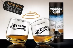 Wackelglas SEEGANG, 2er Set, 200ml, In Geschenkbox -Pokalserie 8e3a13d012f50c745fe4a113356546c6