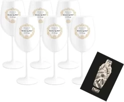 Scavi & Ray Gläser-Set - 6x Weingläser / Ballongläser In Weiß