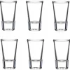 SCHLOSSEREI BAYERWALD Schnapsgläser Set 6 Stück Je 28 Ml - Shotgläser Wodka Schnaps Tequila Grappa - Transparent 7 Cm Höhe -Pokalserie 91a1cf241c3b08c230522f43cb3c8273