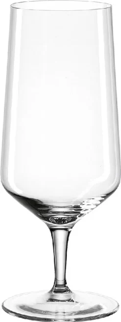 LEONARDO 069541 Puccini Bierglas 410 Ml, Teqton-Glas (6 Stück)