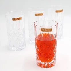 Nachtmann 0089208-0 Noblesse Longdrinkbecher, 375 Ml, 14,8 Cm, Klar (4er Pack) -Pokalserie 94a383cbc29374c2457ee44791c04ece