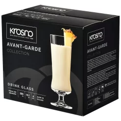 KROSNO Pina Colada Cocktailgläser Longdrinkgläser | Set Von 6 | 300 ML | Avant-Garde Kollektion | Perfekt Für Zuhause, Restaurants Und Partys | Spülmaschinenfest -Pokalserie 94eb2e2342041d749a6ff157d77498f4