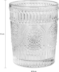 Krumble Wasserglas - Vintage - Trinkgläser - Wasserglas - Whiskeyglas - Spülmaschinenfest - 6 Stück - 260 Ml Pro Glas - Glas - Transparent 11 Krumble Wasserglas - Vintage - Trinkgläser - Wasserglas - Whiskeyglas - Spülmaschinenfest - 6 Stück - 260 Ml Pro Glas - Glas - Transparent -Pokalserie 9502baf10dd798bb8f8ed603ef07e7fb