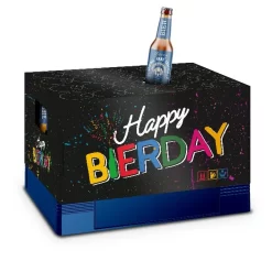 Itenga Bierkasten Geschenkverpackung Happy Bierday Hülle Zum Aufstecken Auf Bierkasten -Pokalserie 961b7ffb5d2f0f2213df061819720735