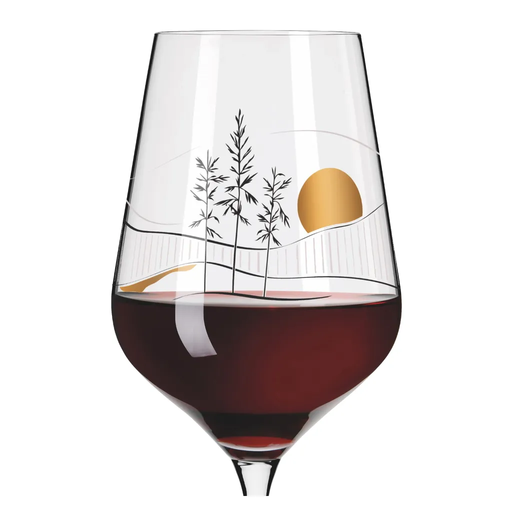 Herzkristall Rotweinglas #8 Von Christine Kordes 6 Herzkristall Rotweinglas #8 Von Christine Kordes – Bild 4