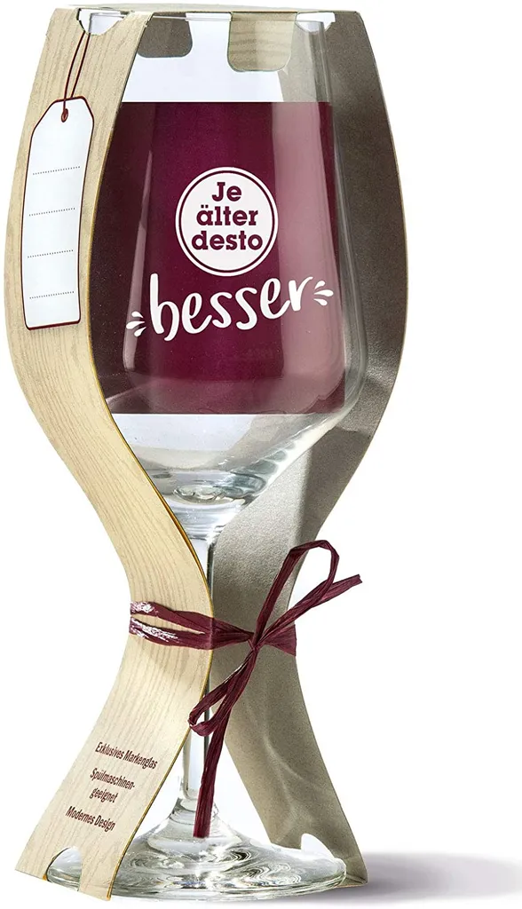 Gilde Weinglas 2er Set Spruch 4 Gilde Weinglas 2er Set Spruch – Bild 2