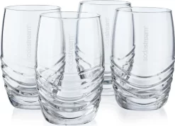 Sodastream Trinkglas 4er-Pack, Passend Zu Sodastream-Glaskaraffen -Pokalserie 9ab55e0e3f9bcd134c2508c41522112c