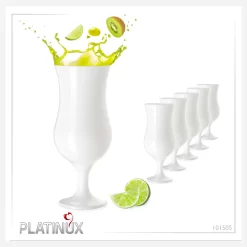 Weiße Cocktailgläser 400ml (max. 470ml) Longdrinkgläser Set 6 Stück Bargläser -Pokalserie 9b5d7aa0bc5bb6f82cb93c8ec6c98515