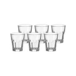 Leonardo Rock Stamper, Schnapsglas, Pinnchen, Shotglas, Glas, 40 Ml, 6er Set, 12994 -Pokalserie 9ff5c7614fffd872b8d406ef7344b38d