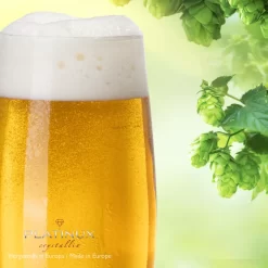 Bierkelche 500ml (max. 580ml) Set 6-Teilig Bierglas Weizengläser Aus Crystalline Glas -Pokalserie a1c472d4c58d1d0c0a533ed5175c2710