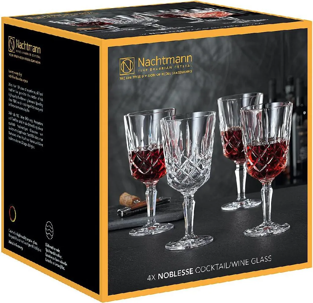 NACHTMANN Cocktail/Weinglas Noblesse 355ml 4er Set 1 Stck. 801366 (EKB) 5 NACHTMANN Cocktail/Weinglas Noblesse 355ml 4er Set 1 Stck. 801366 (EKB) – Bild 3