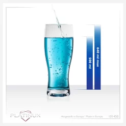 Biergläser 500ml (max. 640ml) Set 6-Teilig Bierseidel Weizengläser 0,5L Glas -Pokalserie a466c10a3aab2fc35de0dd250140fa66