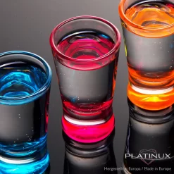 Shotgläser Set 6 Teilig Bunt Schnapsgläser 2,5cl Tequilagläser Wodkagläser Pinnchen -Pokalserie a4d4778bc5a878e55f50fa04be11f905