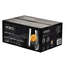 KROSNO Infinity Gläser Für Wasser, Getränke Und Säfte, 6er-Set, 490 Ml -Pokalserie a4fc9485e5deeb822d2929c4f333f30b