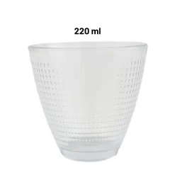 Orange85 Trinkgläser Wassergläser 6 Stück Transparent 220ml -Pokalserie a65e98f9a791df0edf7d26e1bfe1965d