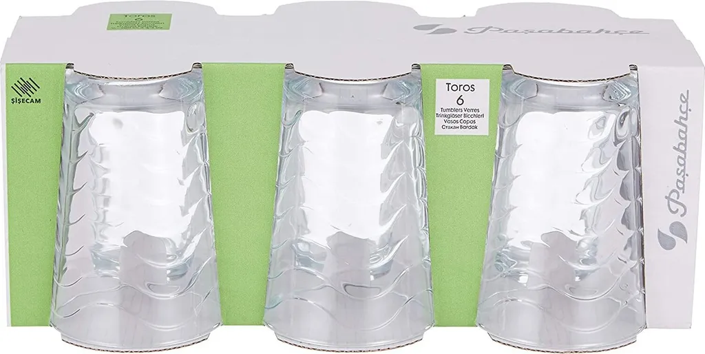 Pasabahce 52644 6-Teilig Wassergläser Glas 200 Ml Trinkglas Mit Glassaft Glas Tumbler 5 Pasabahce 52644 6-Teilig Wassergläser Glas 200 Ml Trinkglas Mit Glassaft Glas Tumbler – Bild 3