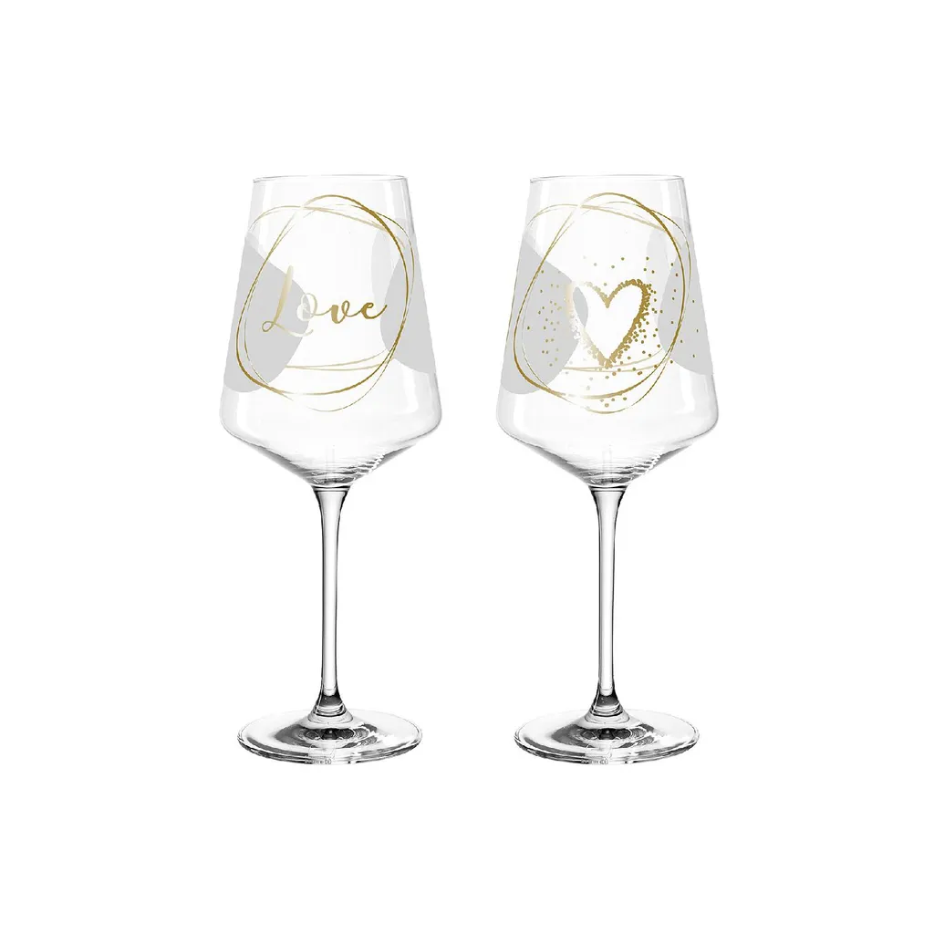 LEONARDO Weinglas 560ml Love, Klar, 2-teilig (1 Set) 3 LEONARDO Weinglas 560ml Love, Klar, 2-teilig (1 Set)