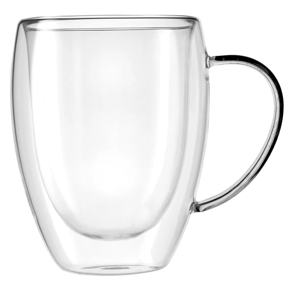 GRÄWE Doppelwandige Latte Macchiato-Thermogläser Mit Henkel, 350 Ml, 2er Set 4 GRÄWE Doppelwandige Latte Macchiato-Thermogläser Mit Henkel, 350 Ml, 2er Set – Bild 2